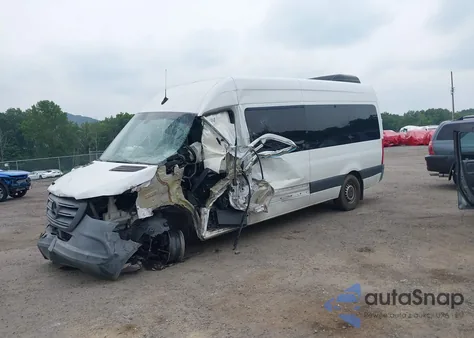 2019 Mercedes-Benz Sprinter 2500 High Roof I4 z USA, uszkodzony, nr VIN WDZPF1ED5KT006876